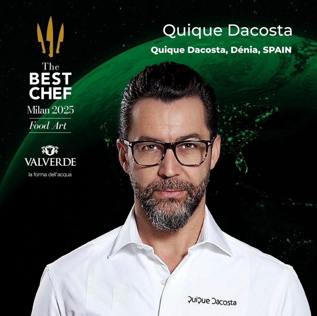 Quique Dacosta, The Best Food Art por The Best Chef Awards