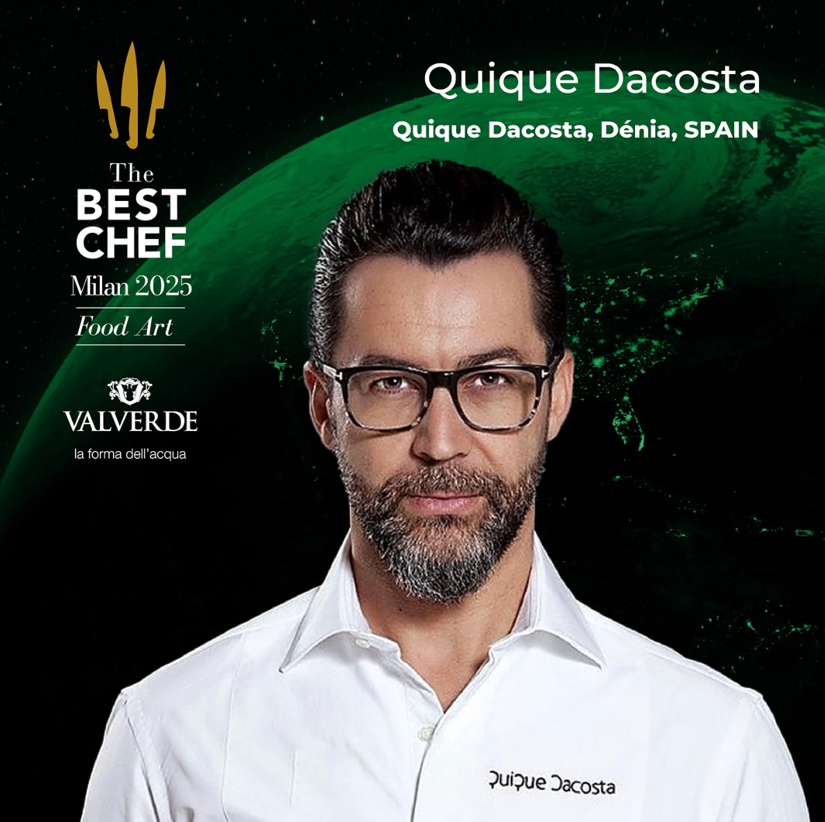 Quique Dacosta, The Best Food Art por The Best Chef Awards