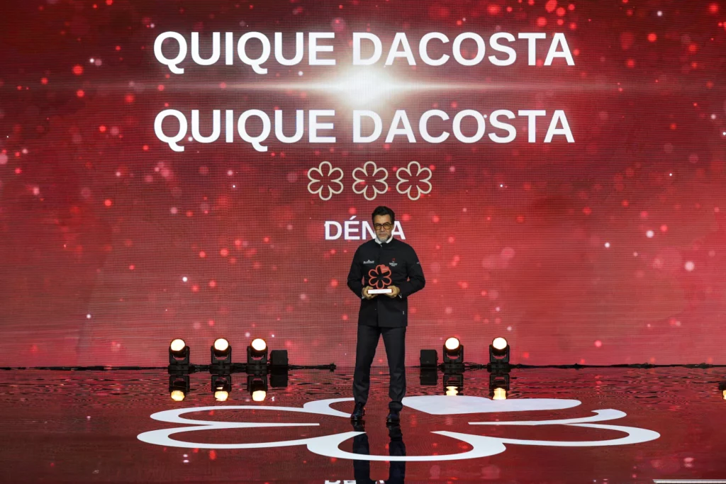Michelin premia a Quique Dacosta como Chef Mentor 2026